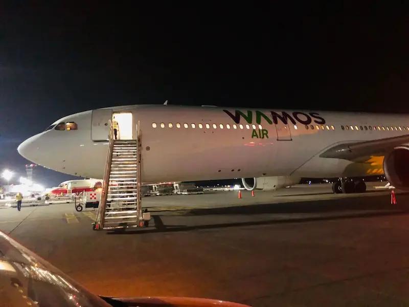 Servicio de comidas para tripulaciones de carga y fletes